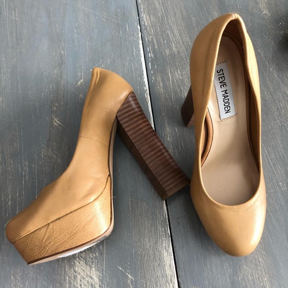 Steve Madden Shoes - STEVE MADDEN block heel pump